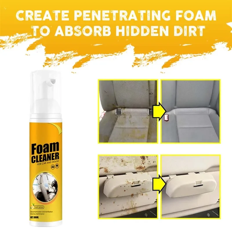 Spray detergente schiumogeno m - Leather Cleaner Interior recensione e prezzo